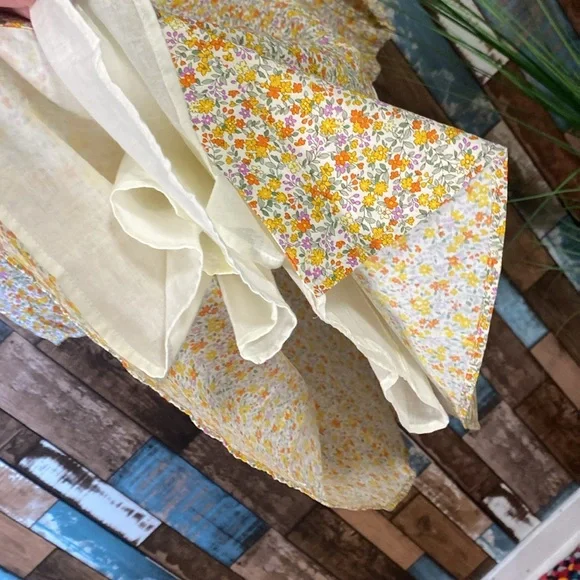 Lindsay Brooke x Roole Medium cotton button down Floral Dress - Picture 10 of 16